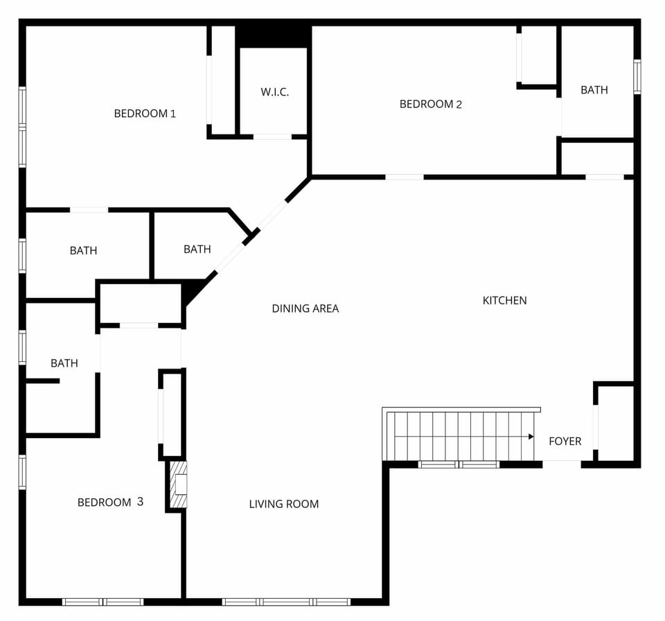 House, Multiple Beds, Hot Tub, Garden View (Magnificent 7) | Floor plan
