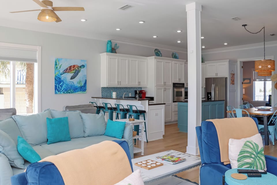 Living and Kitchen Area