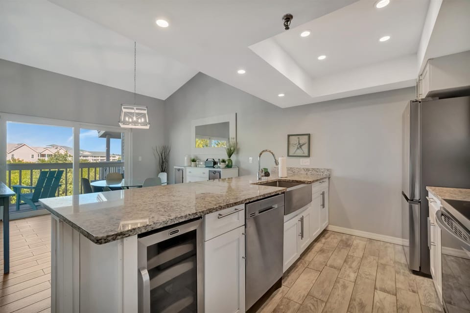 Full kitchen with updated appliances