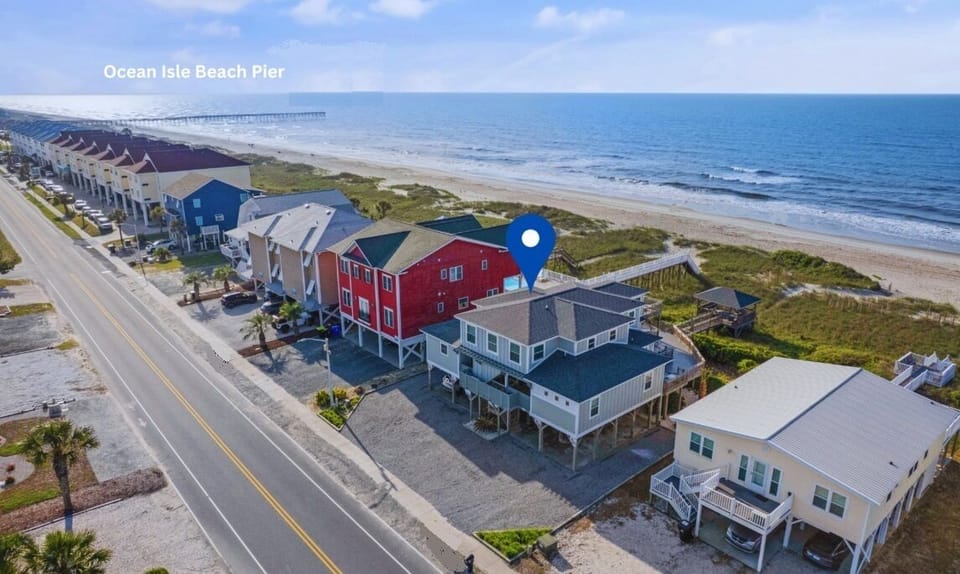 Island Condo aerial