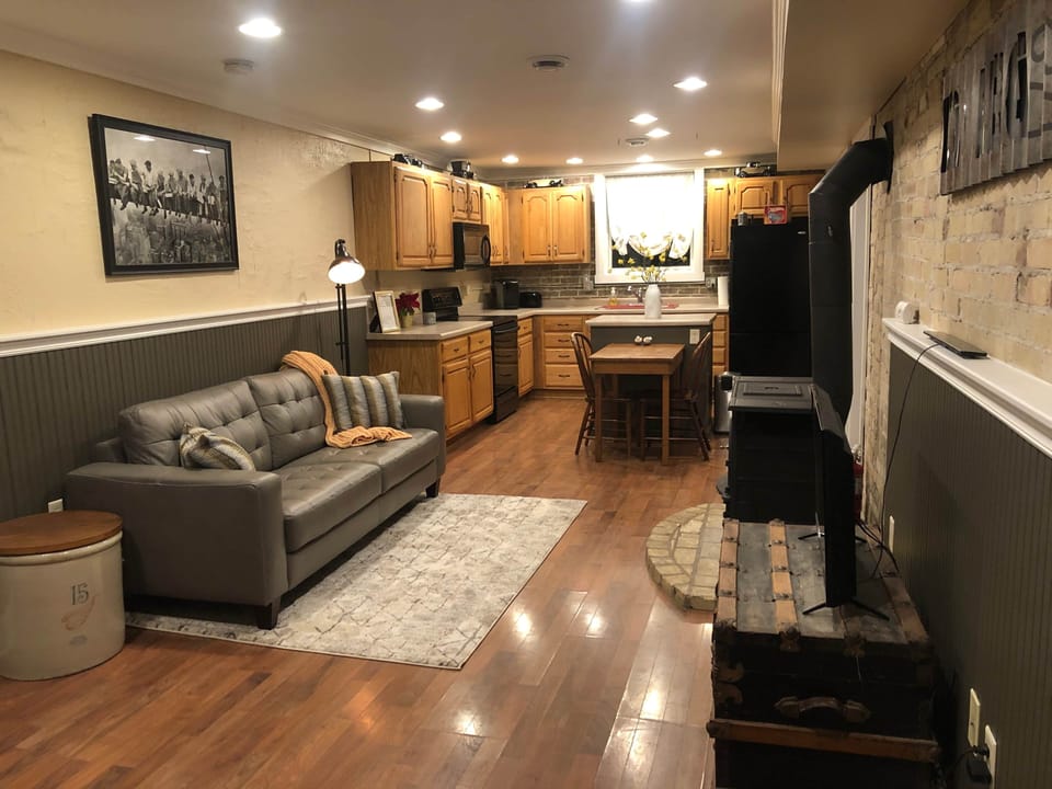 Flat living room