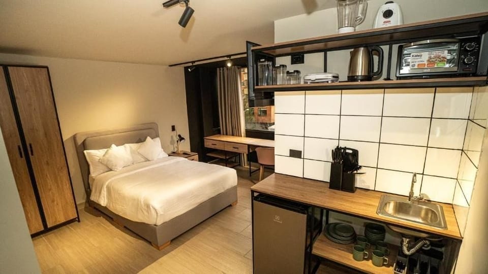 Individually decorated, desk, laptop workspace, free WiFi