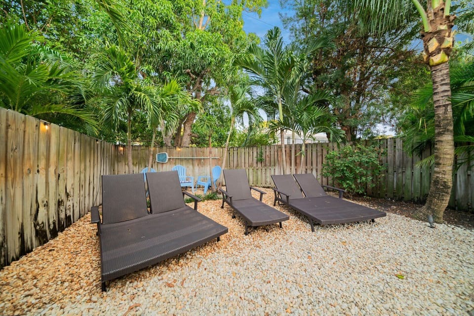 Plenty of sun loungers