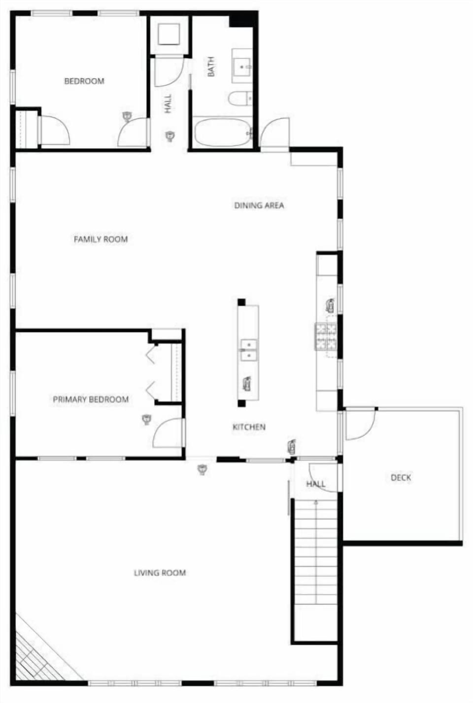 *The Crow's Nest is on the second level of the building, on interior flight of steps required to access.