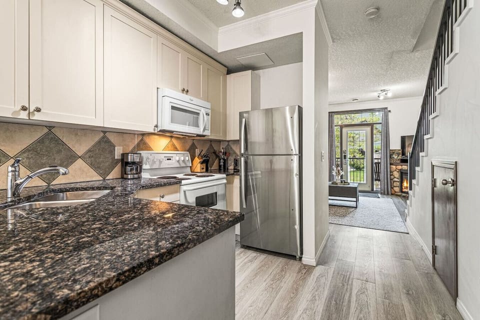 Prepare your favorite meals in this full kitchen.