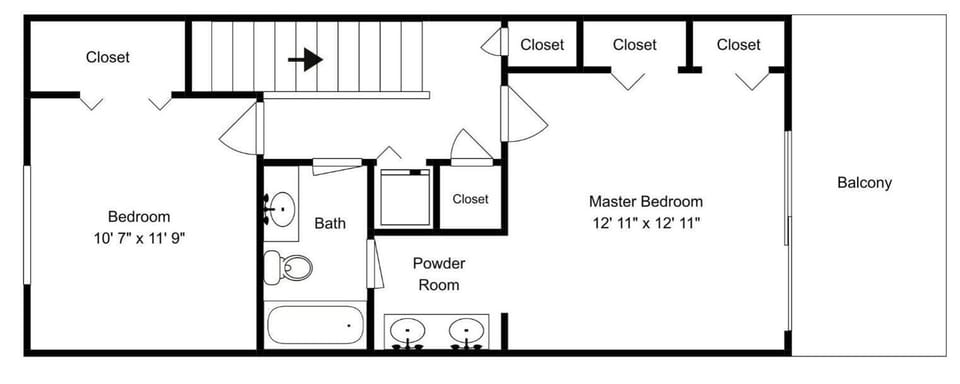 Floor Plan - Second Floor