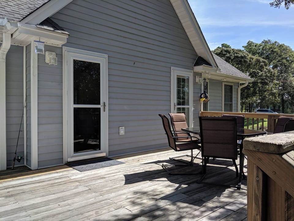 Back deck
