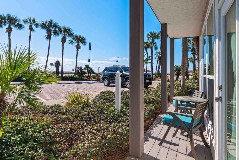 Destiny Beach Villas #9B patio