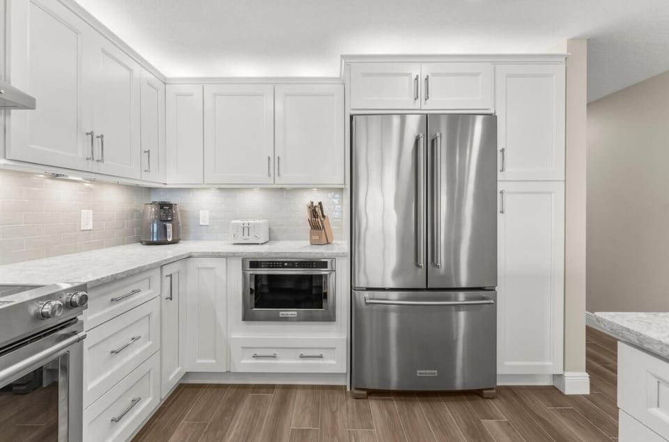 Stainless steel appliances