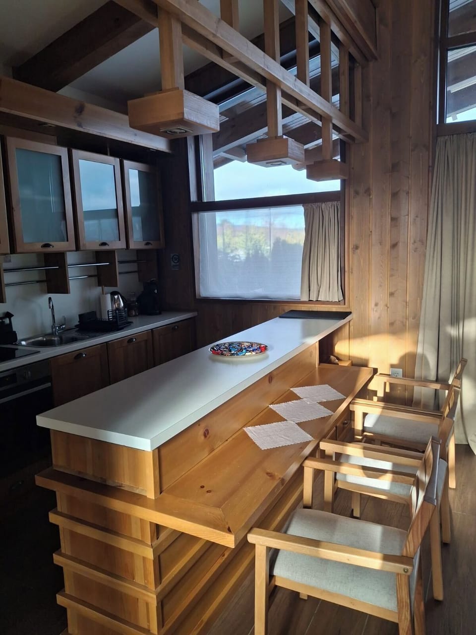 Superior Villa, Patio, Mountain View | Private kitchen