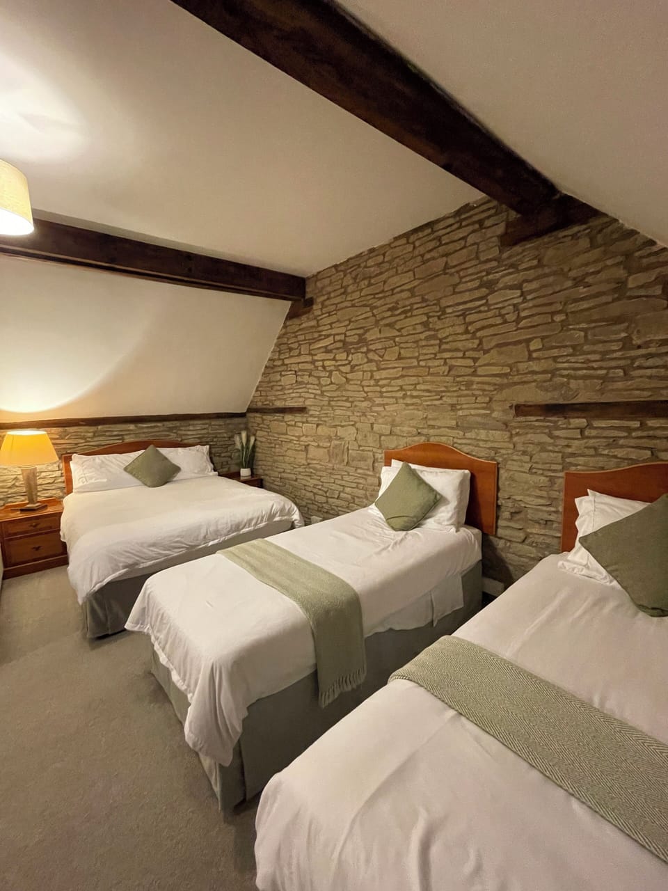 Free WiFi, bed sheets