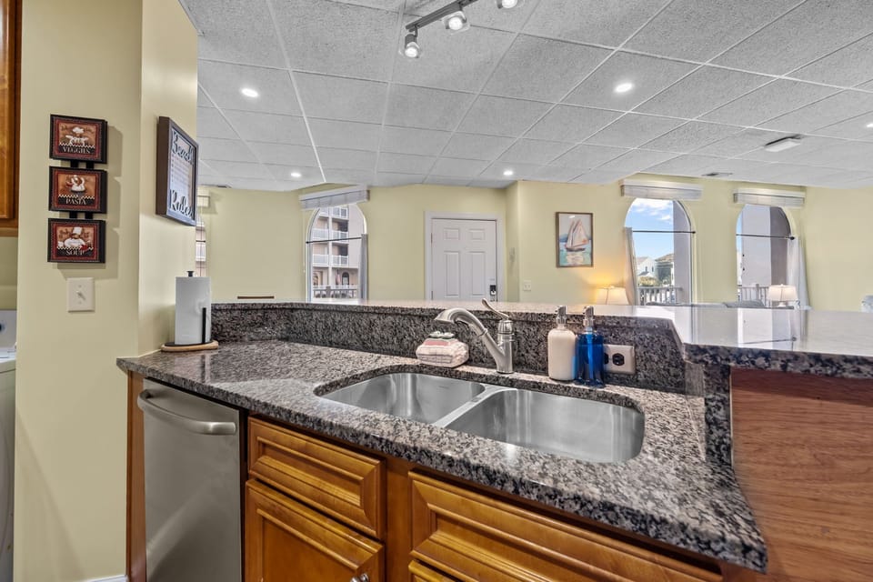 Wide open floor plan that keeps everything connected and accessible