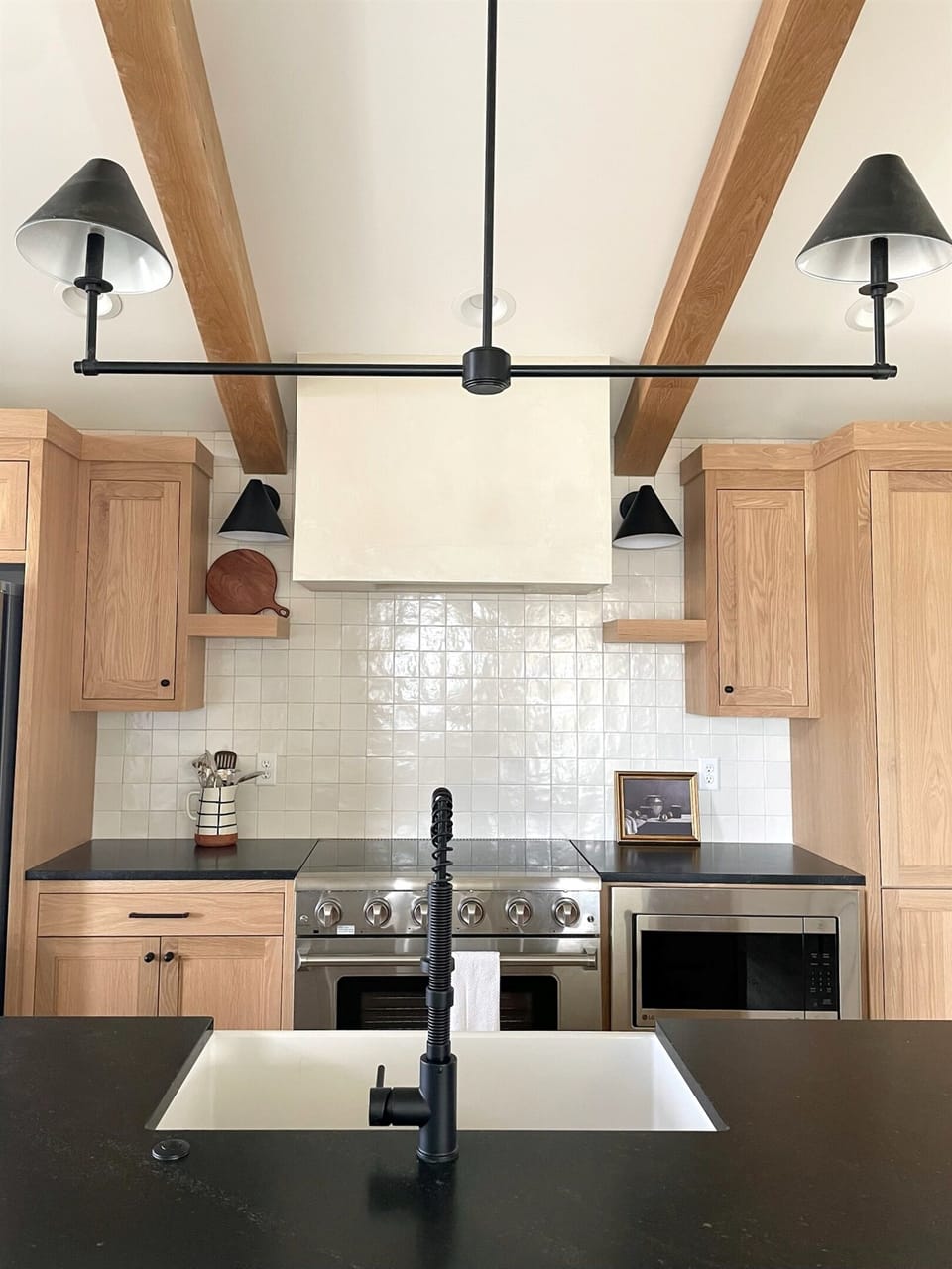 Kitchen with all the basics needed for a great stay
