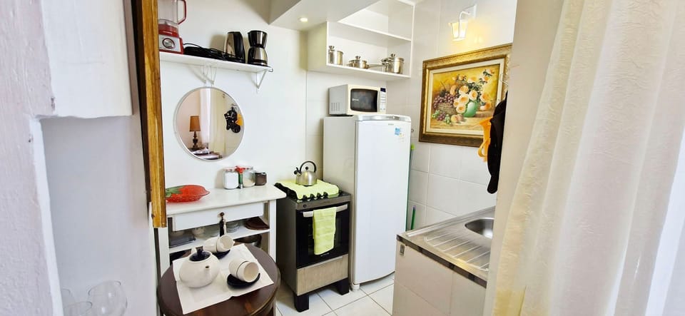 Apartment | Private kitchen | Fridge, microwave, oven, blender