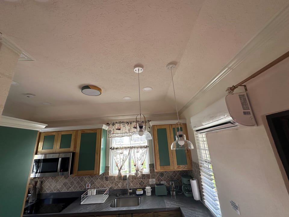 Array of lights to choose from.