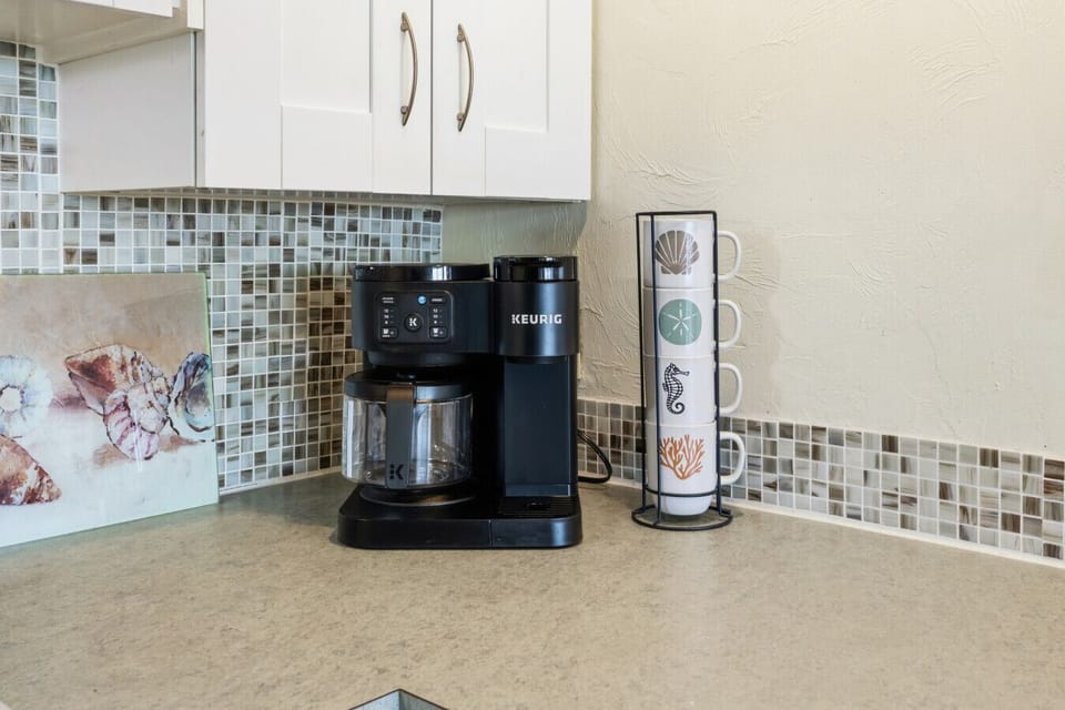 Drip coffee maker available!