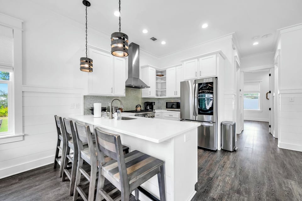 Fully equipped kitchen for all your cooking needs