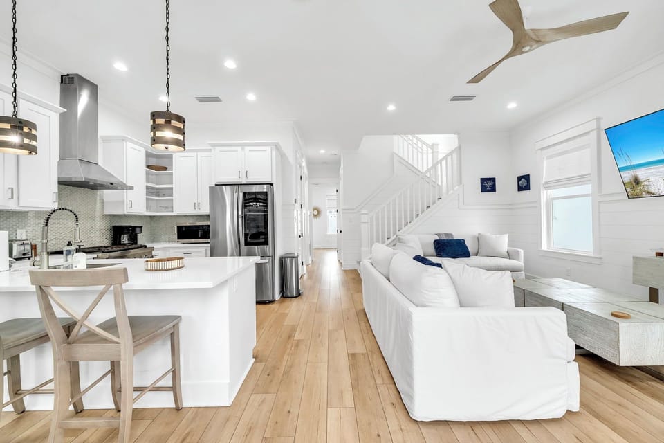 Fully equipped kitchen for all your cooking needs