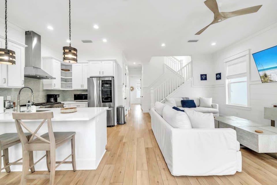 Fully equipped kitchen for all your cooking needs
