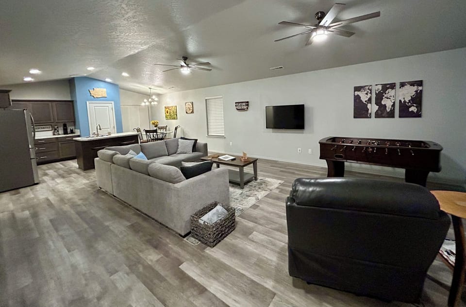 Open floor plan
