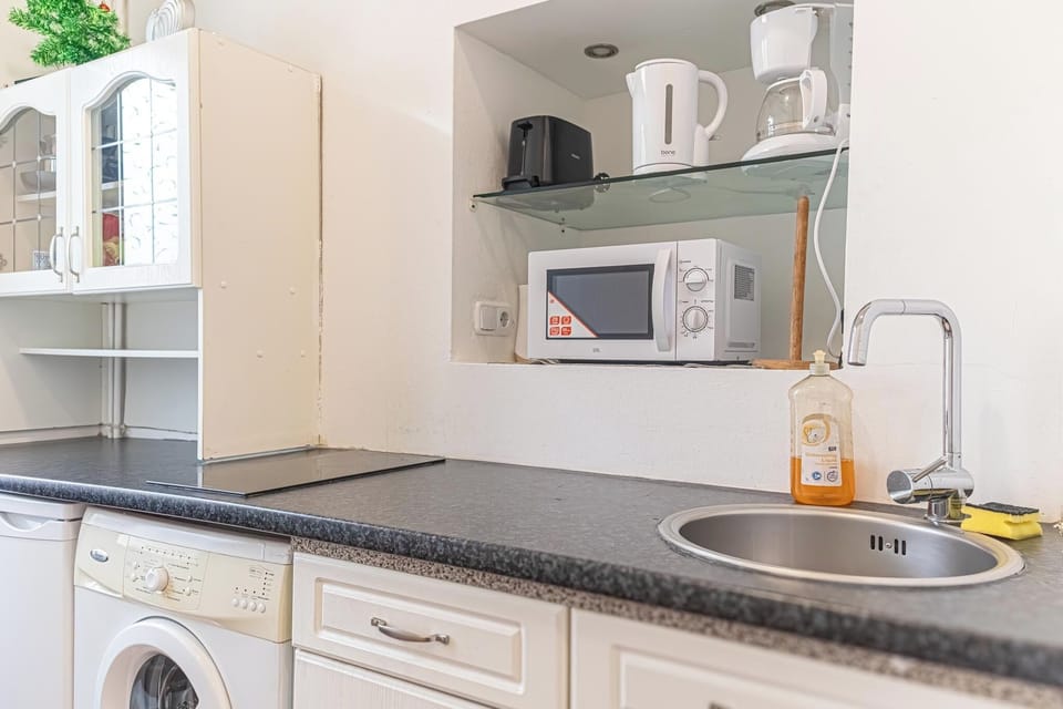 Basic Apartment | Private kitchen | Mini-fridge, microwave, stovetop, electric kettle