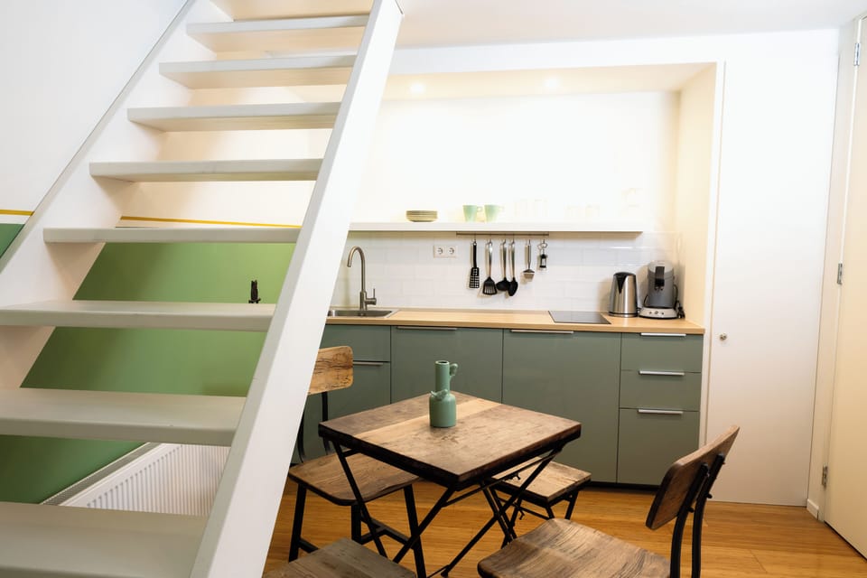 Apartment, Garden View | Private kitchen