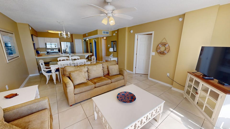 Condo, 3 Bedrooms | Living area | DVD player