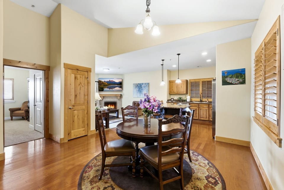 Bright, spacious layout perfect for meals and relaxing together