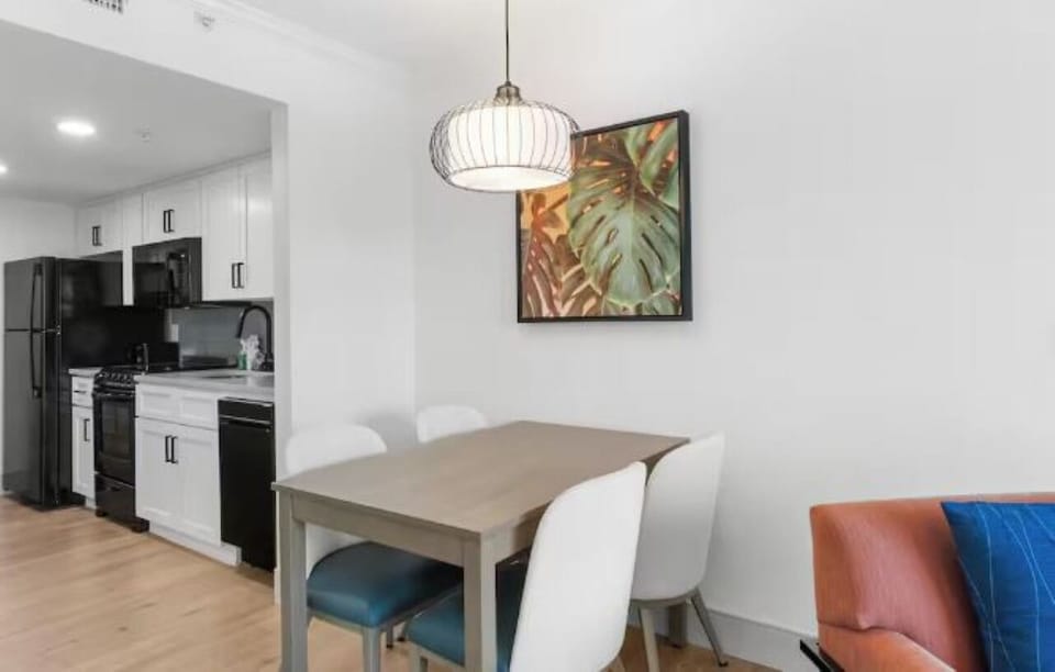 Dining area. Interior and views may vary based on location and availability.