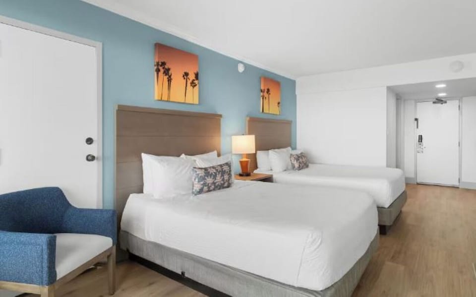 Bedroom. Interior and views may vary based on location and availability.