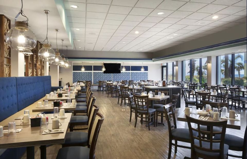 Gather for relaxed meals in the airy, ocean-lit dining room.