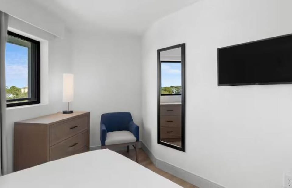 Bedroom. Interior and views may vary based on location and availability.