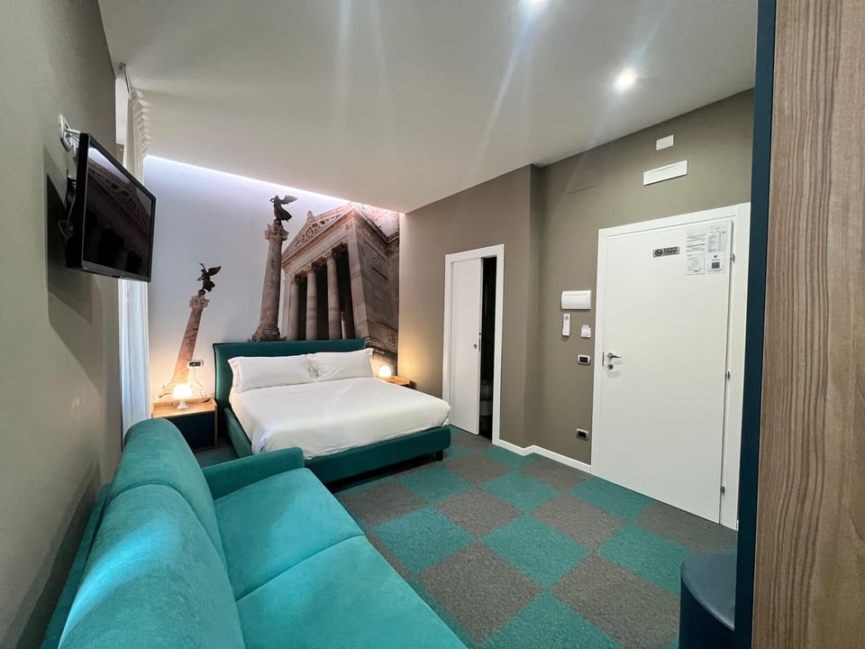 Deluxe Double Room, 1 King Bed with Sofa bed, Non Smoking | Free minibar, desk, laptop workspace, iron/ironing board