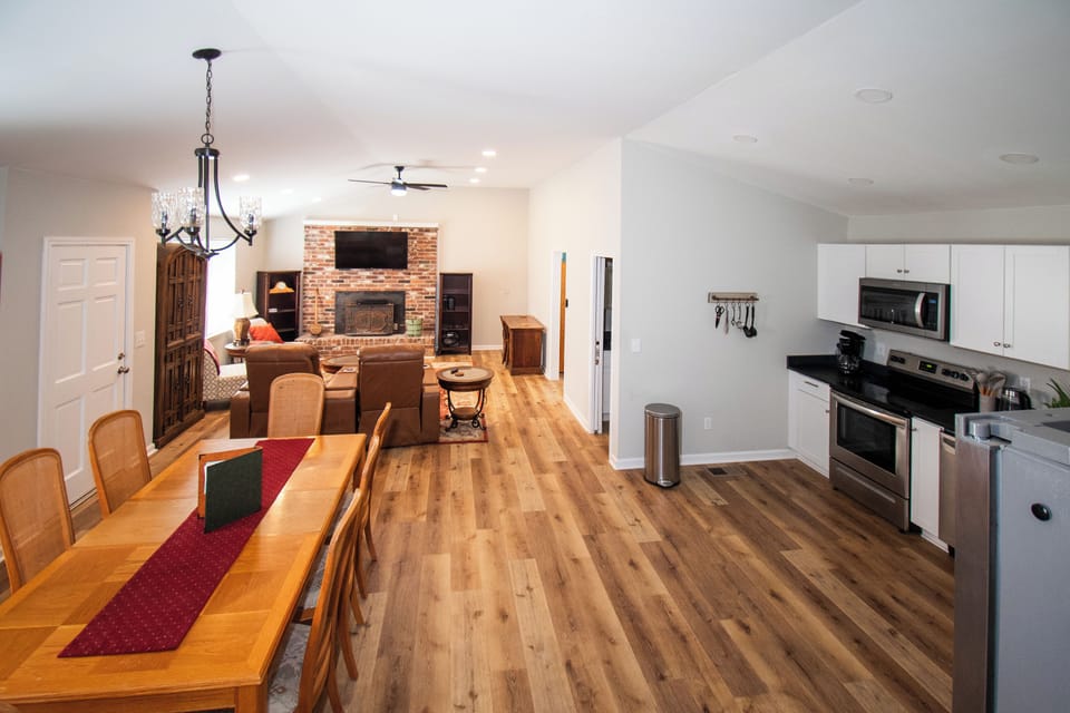 Spacious Open Concept Living Area