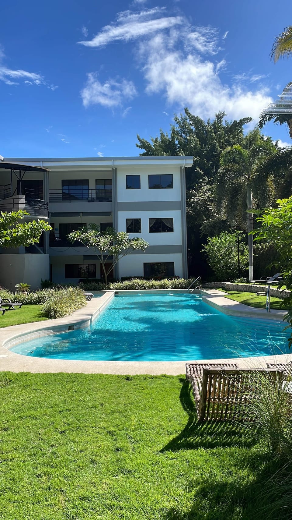 Courtyard pool
