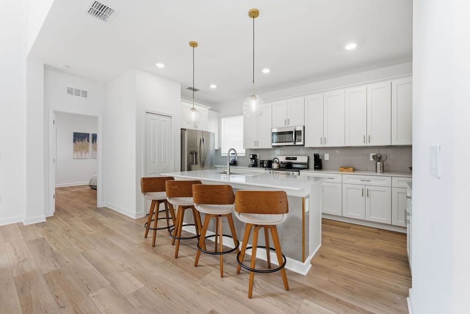 Fully equipped kitchen