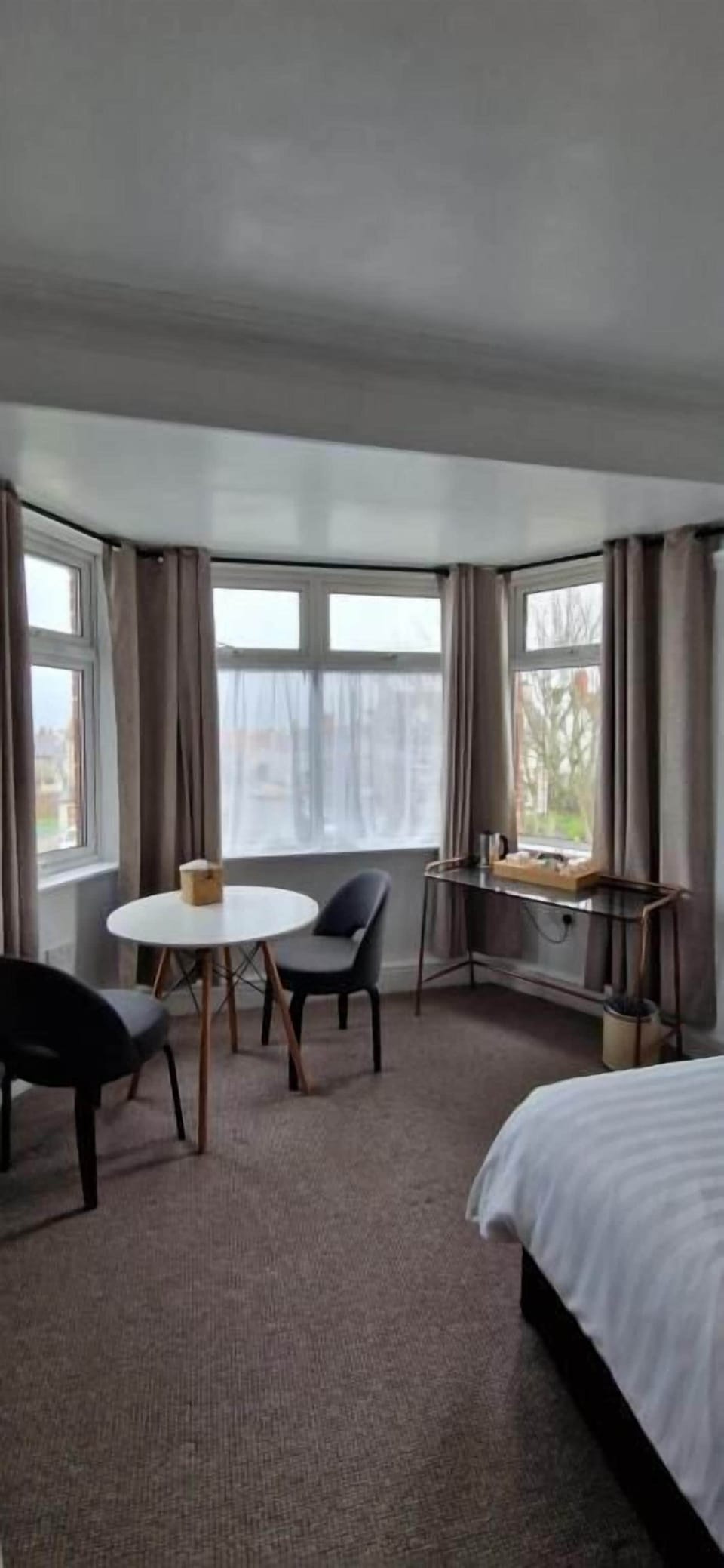 Blackout drapes, iron/ironing board, free WiFi