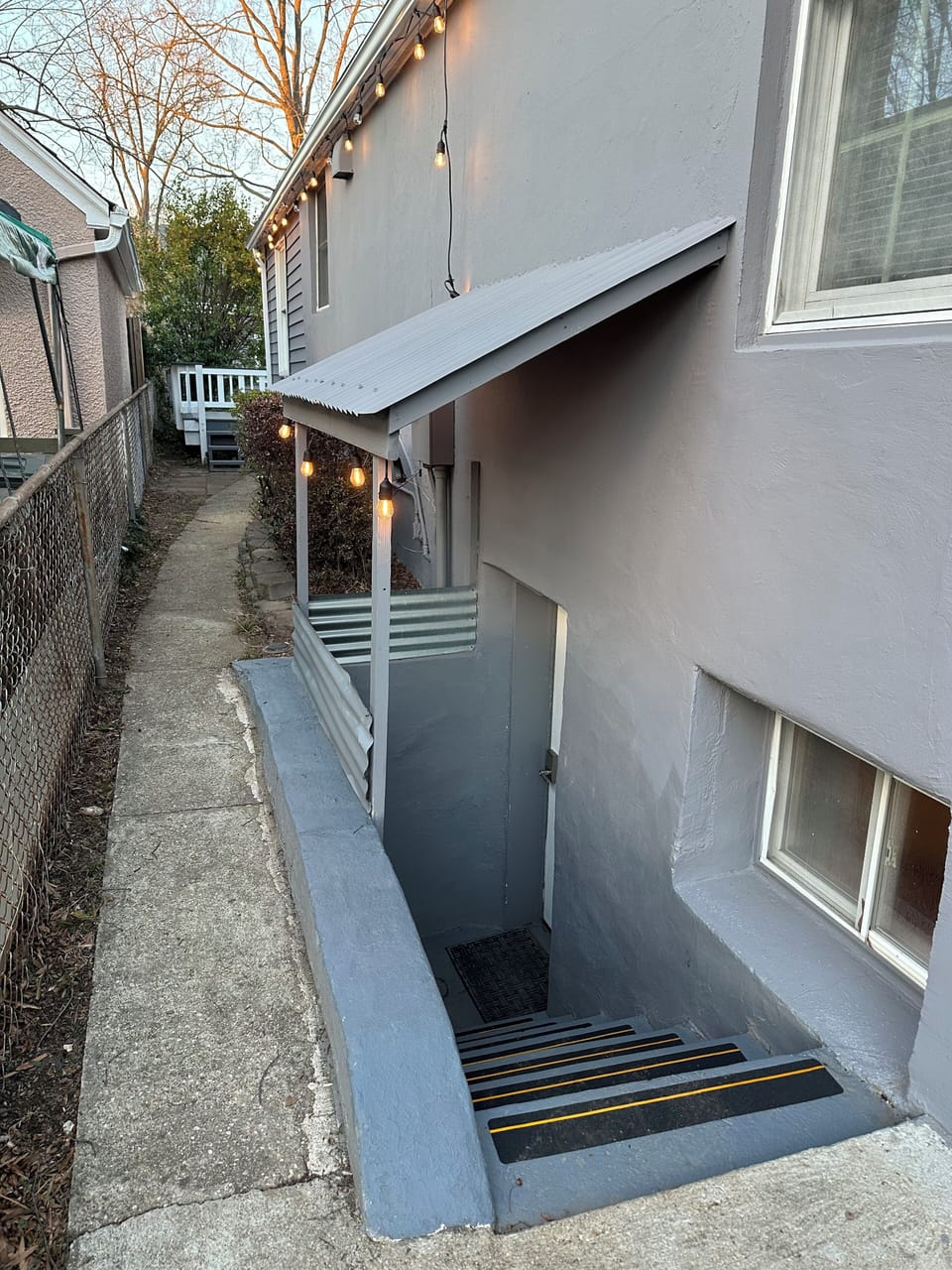 Exterior detail