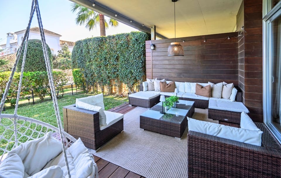 Terrace & garden