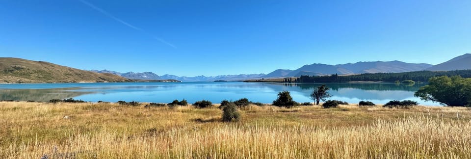 Early morning lake view
