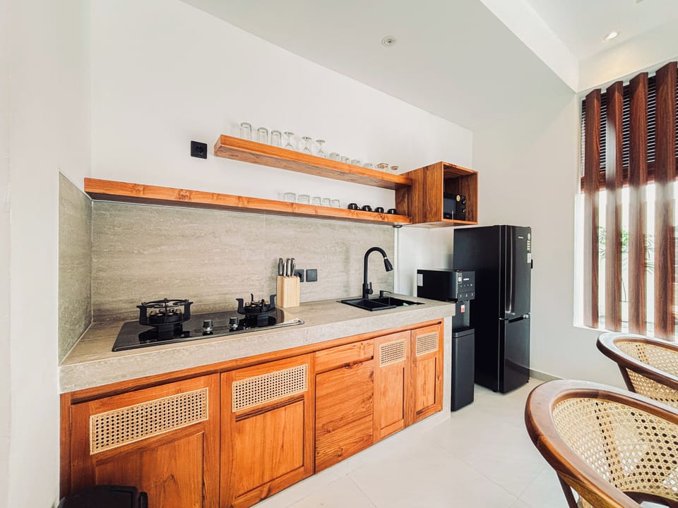 Villa, 2 Bedrooms, Private Pool | Private kitchen | Toaster