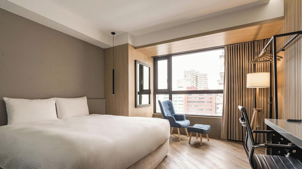 Standard Double Room | In-room safe, blackout drapes, soundproofing, WiFi (free)
