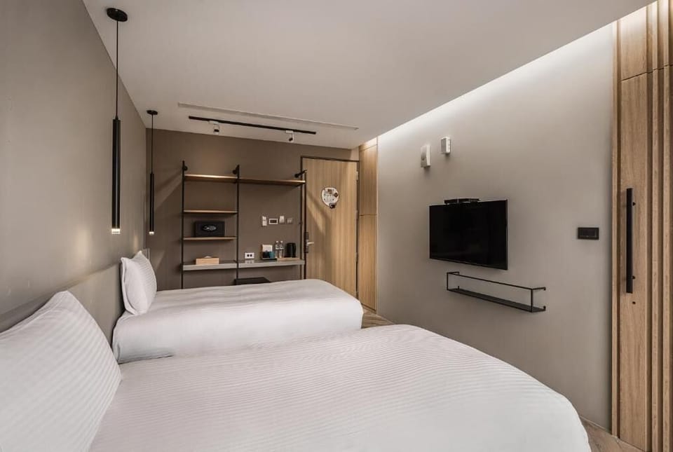 In-room safe, blackout drapes, soundproofing, free WiFi