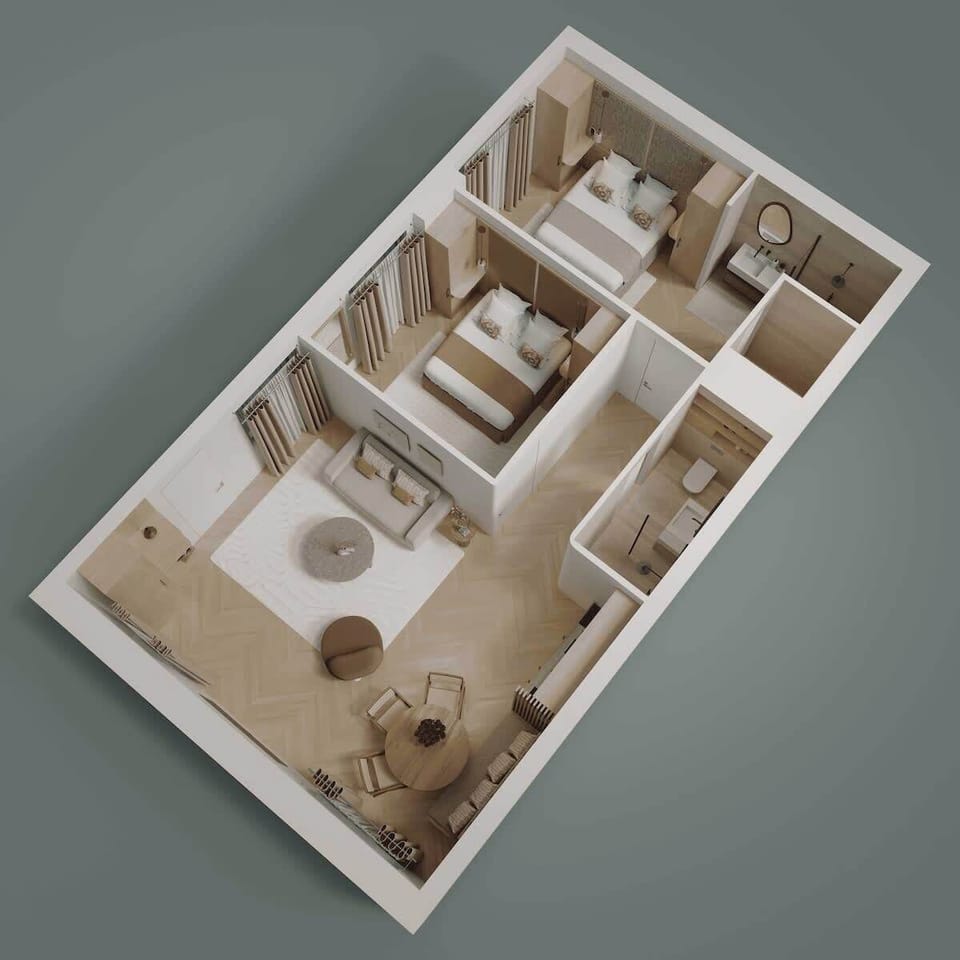 Plan de l'appartement 