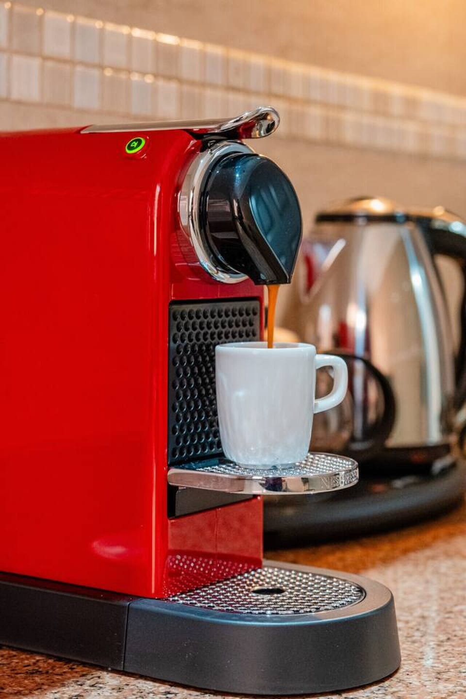 Enjoy morning coffee