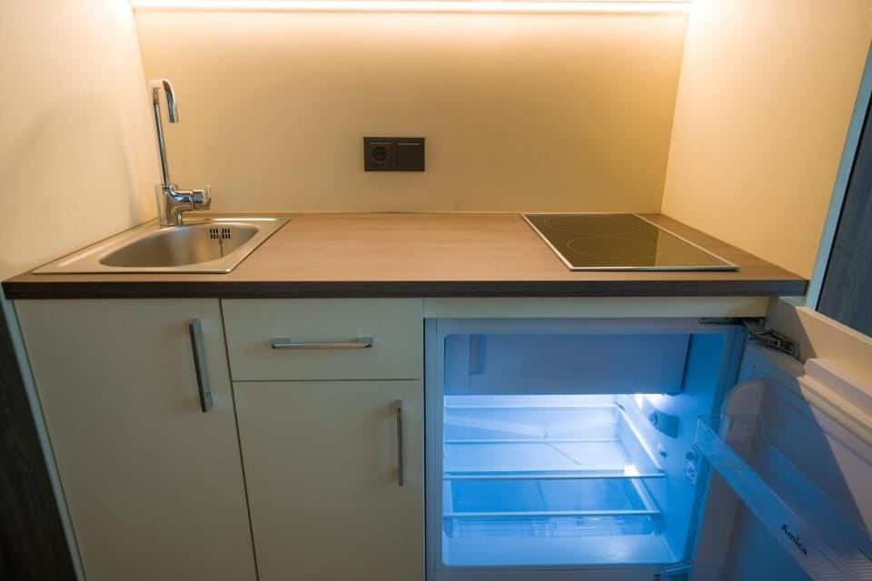 Superior Suite, City View | Private kitchen