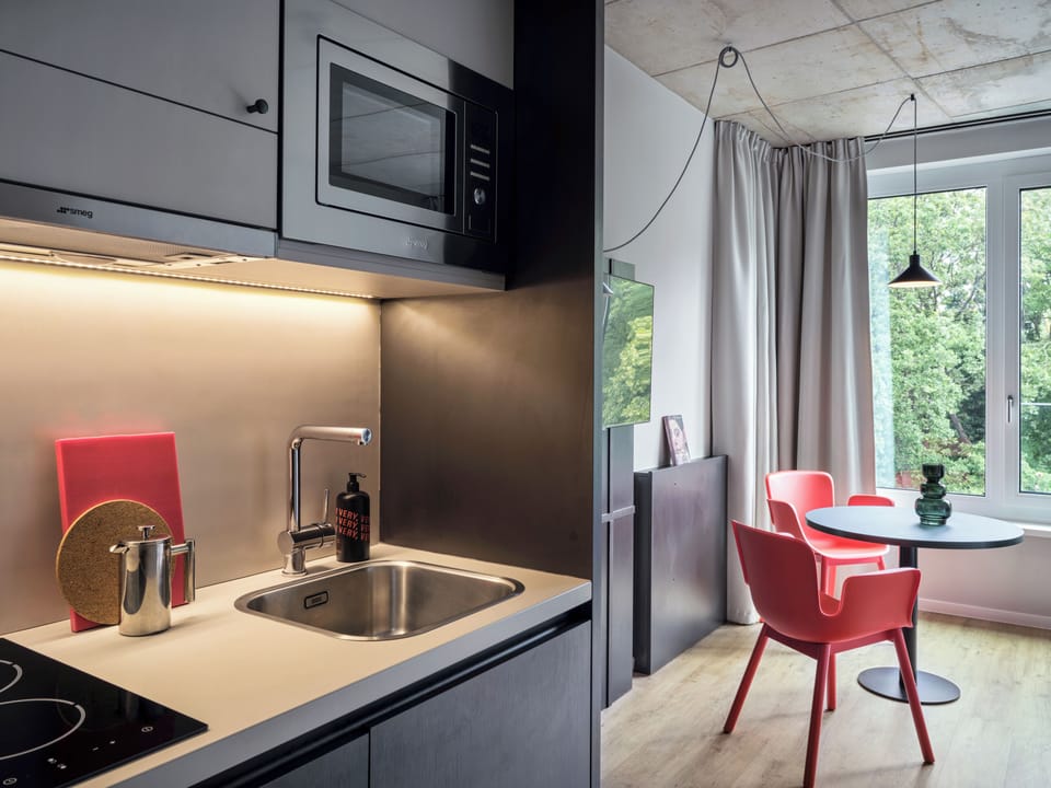 Deluxe Suite mit Kingsize | Private kitchen