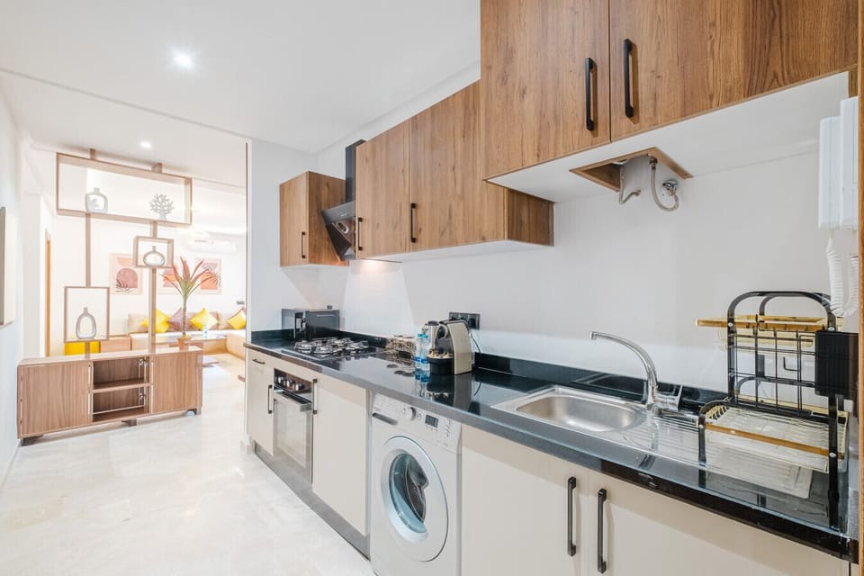 Modern kitchen with appliances