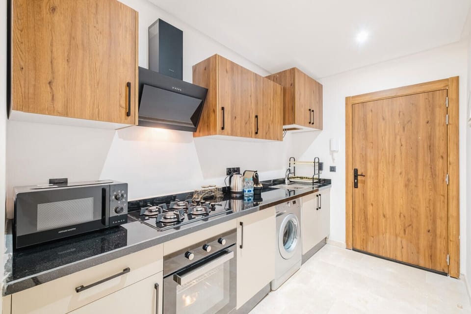 Modern kitchen with appliances
