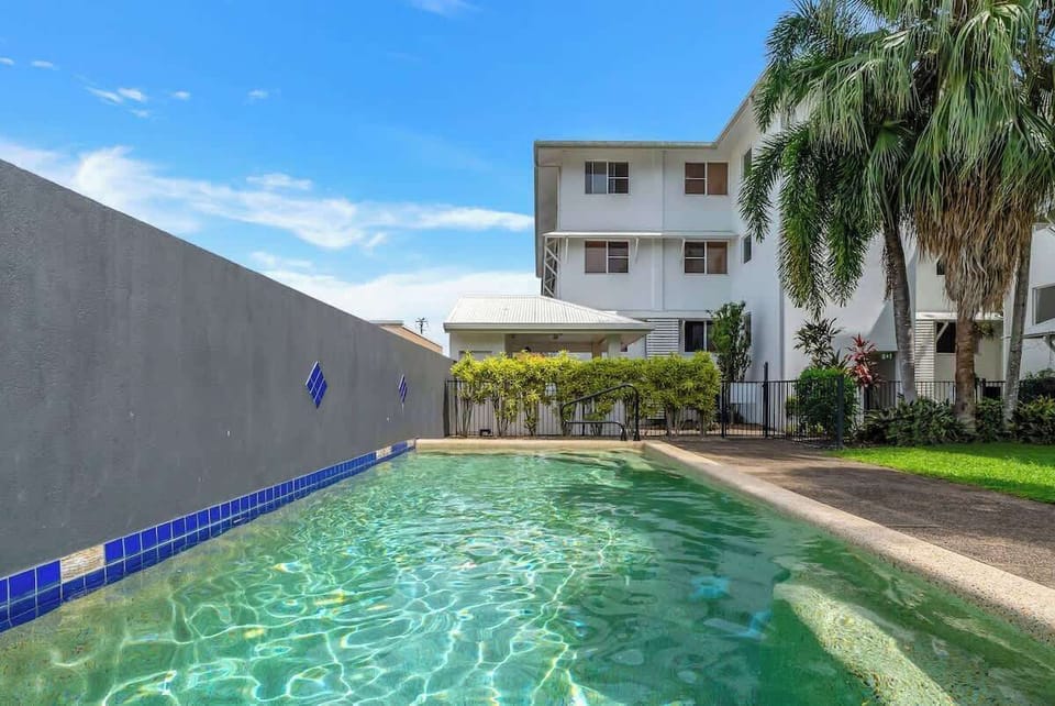 Unwind with a swim in the shared pool, an easy way to cool down after city adventures.